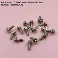 10PCS Roland DX4 DX7 Printhead Nozzle Screw For Epson DX4 Head Holder Adapter Screws Frame 31089121A