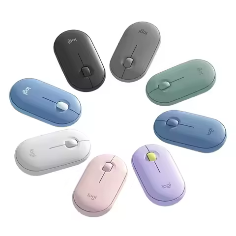 Logitech Pebble M350 Wireless Bluetooth Mouse Mice Mute Slim Bluetooth Mouse For Laptop PC Office Ho
