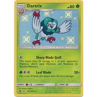 Pokemon TCG Card Dartrix SM Hidden Fates SV3/SV94 Shiny Rare