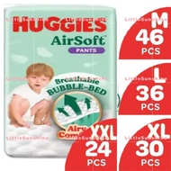 Huggies AirSoft Pants Super Jumbo Pack (M46 L36 XL30 XXL24)