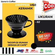 V60 CERAMIC DRIPPER Coffee Filter/ V60 SIZE 02