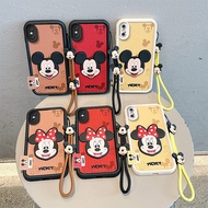Casing iPhone X Casing iPhone Xs Casing iPhone Xr Casing iPhone Xs Max Casing Textured Leather Cute 
