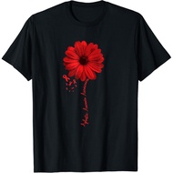 Aplastic Anemia Awareness Shirt Warrior Pretty Flower Tee Gift  T-Shirt