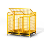 Shelf Dog Cage Dog Square Tube Pet Dog Cage Dog Iron Cage Dog Cage Large Dog Cage Special for Large 