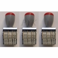 Date Stamp Date Day//Year (3 Pieces)