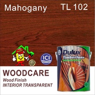 TL102 MAHOGANY ( 1L ) DULUX TIMBERTONE INTERIOR TRANSPARENT WOOD FINISH WOODCARE ICI VARNISH KAYU PINTU