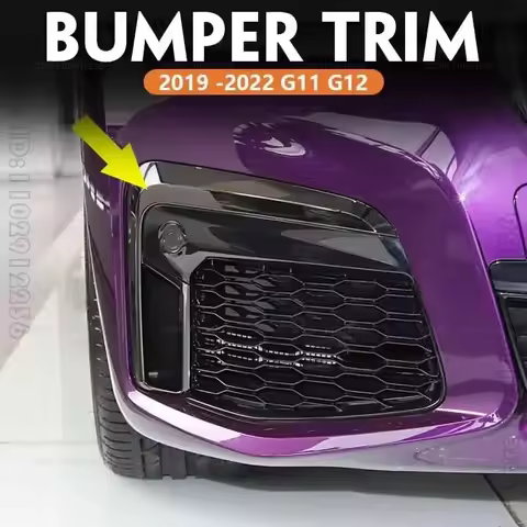 for 2019 -2022 BMW G11 G12 740i 740iX 745eX 750iX Alpina B7 M760iX Front Bumper Trim Fog Light Strip