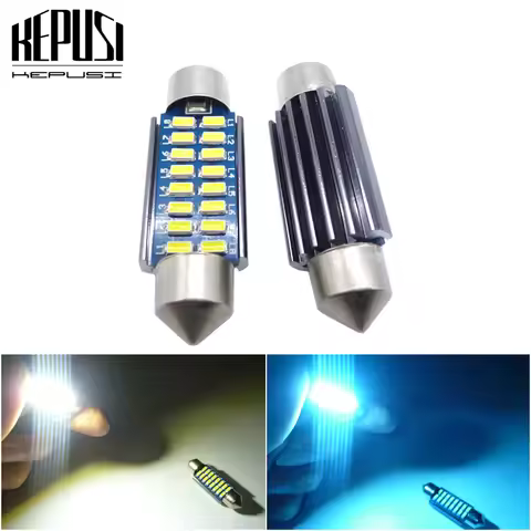 2x Canbus Error Free Led 31mm 36mm 39mm 41mm 3014 SMD DE3175 C5W C10W SV8.5 Automobiles Car Led Ligh