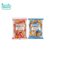 IFRUITS MARKET- QXYP Chestnut Biscuit 333gm/QXYP Lactic Acid Flavored Biscuit 333gm 乳酸味 栗蓉 饼干 小圆饼 单独