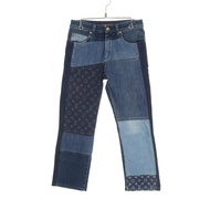【สินค้ามือสอง】 หลุยส์ วิตตอง LOUIS VUITTON กางเกงยีนส์ Patchwork RW132W F 4PA33DKH ผ้าฝ้าย กางเกงยีน