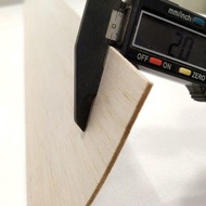 50CM Balsa Sheet 2 mm Light Wood Model Easy to Shape