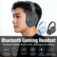Gaming Headset Bluetooth Headphone Wireless Foldable With Mic Earphone Bluetooth Headphone