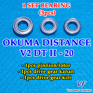 BEARING REEL SET KAMIKAZE MAGURO DAIDO OKUMA ANYFISH TRIDENTECH KENZI FUGU VERSUS DAN BOSSNA MINI BE