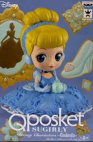 日本 正版 Qposket Disney 迪士尼公主 灰姑娘 仙杜瑞拉 Cinderella 下午茶 公仔 - 日本景品