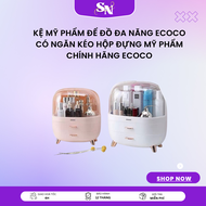 Tủ đựng Mỹ Phẩm Ecoco Giá Tốt Tủ mỹ phẩm tủ đựng đồ ECOCO 3 ngăn cao cấp Kệ Mỹ Phẩm Để Đồ Đa Năng EC