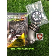 TAIKOM  Universal Racing Intek Intake Pipe Carburetor Holder UFO Tengkuk 28mm EX5 Dream Wave100 Kris