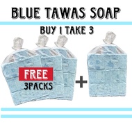 blue tawas soap bodywash