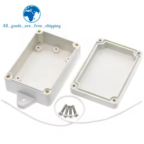 TZT 1/3PCS 85x58x33mm Waterproof Cover Plastic Electronic Cable Project Box Enclosure Case DIY