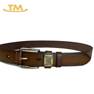 High-quality Cow Leather Men'S Belt TM809 3.7cm Wide With Box As Gift