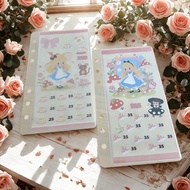 Money Saving Envelope 6 pcs  A6 Cash Envelope @ Cute Alice $1325