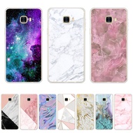 A21-Marble Pattern theme soft CPU Silicone Printing Anti-fall Back CoverIphone For Samsung Galaxy c5/c5 pro/c7/c7 pro/c9 pro