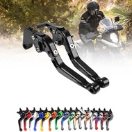 Brake Lever Clutch Lever Adjustable Foldable Extendable Motorcycle Handle Levers for SUZUKI SV650 19