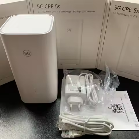 BROVI Wireless Modem 5G Indoor CPE H153-381 WiFi 6 AX3000 Broadband Router Dual Band 5G 4G LTE CAT18