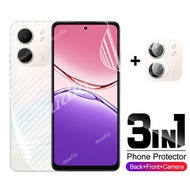 Oppo A5x 4G 2025 3in1 Front Back Lens Hydrogel Film For OPPO A5x A5X OppoA5x 4G 2025 Smartphone Scre