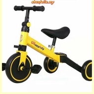 RoyalKiddies 3IN1 Children Multifunction Tricycle (3 Wheels) Bicycle Mini Bike Walker Bike Scooter K