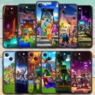 Soft Case Cover Silicone Phone Casing iPhone 12 Mini 12Pro 12 Pro Max Minecraft World game KC580