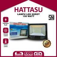 Lampu Led sorot HATTASU / Lampu LED Sorot tembak Floodlight Outdoor taman SMD 100W 100watt