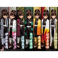 清貨!!!日本直送🇯🇵✈️Takara Licca X 鬼滅之刃 DX 羽織套裝 伊黑小芭內 胡蝶忍 富岡義勇 竈門炭治郎 我妻善逸 煉獄杏壽郎 悲鳴嶼行冥 莉卡娃娃