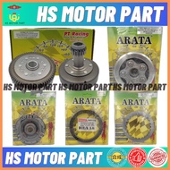 HSMOTORPART Arata Heavy Duty Clutch Racing Complete Set Ex5 Dream / W100,Hyper Clutch Arata,Auto Ara