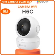 Camera WIFI EZVIZ H6C 5MP H6C 4MP - Độ Phân Giải 2KXoay 360 độĐàm Thoại 2 Chiều - Hàng chính hãng-Kh