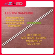 SAMSUNG TV LED BAR QN65Q60RAFXZA QN65Q6DRAFXZA QE65Q67RAT,QE65Q60TAUXXU 100% NEW SET OF 2 BARS EACH 