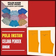 1 package of instant pattern shorts 8 sizes (6 months 1 year 2 years 4 years 6 years 8 years 10 year