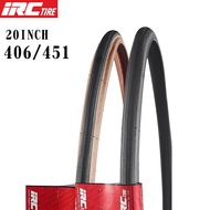 Japan IRC JETTY PLUS จักรยานพับได้406/451ยางนอก20*1.25 Retro ขอบเหลืองยาง20X1 1/8 60TPI