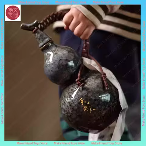 700ml Wukong bottle Gourd Ceramic Cup Destiny Of Heaven Net Bag Wine Gourd Set Diagonally Across The