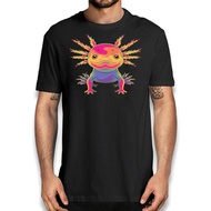 Axolotl Animal Artistique T-Shirt - Axolotl Lovers Novelty Graphic Tee