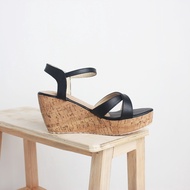 Sabiya Boutique Viona Sepatu Sandal Wedges Wanita 7cm