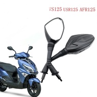 1 Pair 8mm Scooter Motocycle Rearview Mirror Side Convex Mirror For Haojue VS 125 USR 125 AFR 125 VS