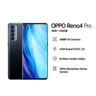 READY STOCK ORI OPPO Reno4 Pro Smartphone | 8GB RAM + 256GB ROM | Snapdragon 720G 2.3 GHz