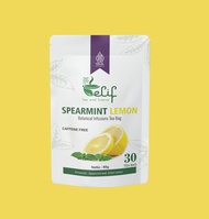 ELIF TEA AND TISANE Spearmint Lemon Tea | Teh Spearmint Lemon | Teh Jerawat Hormonal & Slimming | 30