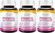 Lovita Prenatal Vitamin with Folic Acid 800mcg, Iron 27mg (Iron Bisglycinate) & Calcium, Prenatal Mu