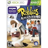 Xbox 360 Kinect Game Rabbids Alive And Kicking Gold Dvd (Mod)