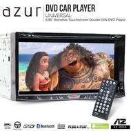 AZUR AZ-R305 6.95" Double DIN Car USB SD DVD Player Stereo Headunit