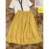 [SHOP PHOTO]CV642 Japanese long skirt, beautiful quality, wide form, youthful shape, 2hand TIEM2021