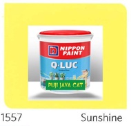 Q - Luc 1557 - Sunshine 4,5kg (1gln) Cat tembok Nippon paint
