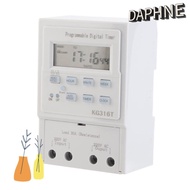 DAPHS Programmable Timer, 30A 1W Power Digital Timer Switch, Smart Home Microcomputer 1Min - 168H KG