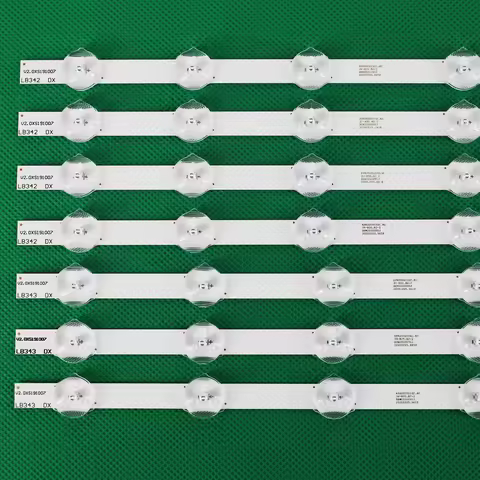 7pcs LED Backlight strip 9 Lamp For Pana sonic 50'' NDV REV1.1 TV A B HITACHI 50HYT62U VES500UNDC-2D